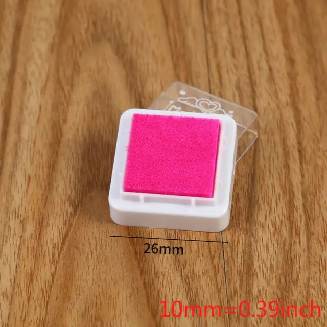 24Pcs Mini Kids Fingerprint Painting Colorful Ink Pad Stamp Partner Baby DIY Art Craft Seal Graffiti Tool Early Educational Toy 5