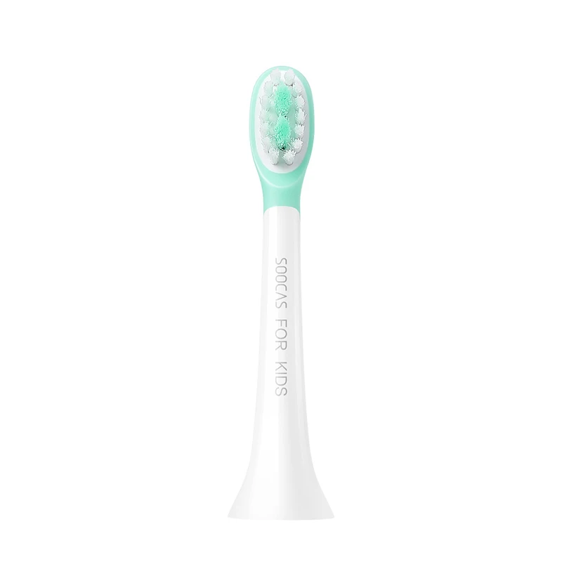 SOOCAS C1 Children Electric Toothbrush Heads for youpin Replacement sonic toothbrush heads kids Cleaning soft brush head 2pcs SOOCAS C1 Children Electric Toothbrush Heads for youpin Replacement sonic toothbrush heads kids Cleaning soft brush head 2pcs
