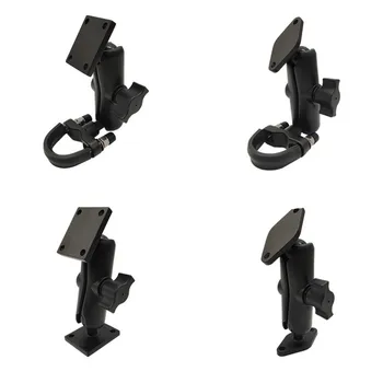 

Jadkinsta Motorcycle Phone Holder Photo GPS Handlebar Mount Ballhead Adapter Double Socket Arm Holder for Garmin Zumo Ram Mount