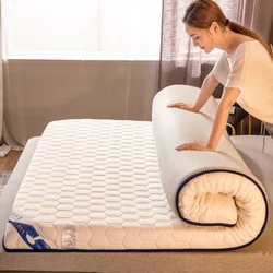 Colchón de espuma viscoelástica de látex, colchón grueso de algodón de punto transpirable de alta resistencia, 6CM, a la moda, nuevo