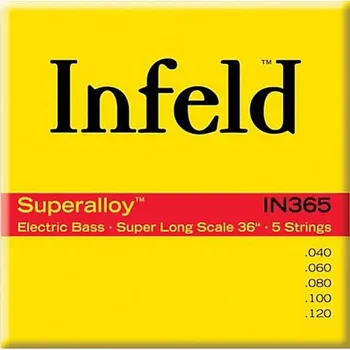 

In365 infield string kit for 5 string bass guitar, 40-120, Thomastik