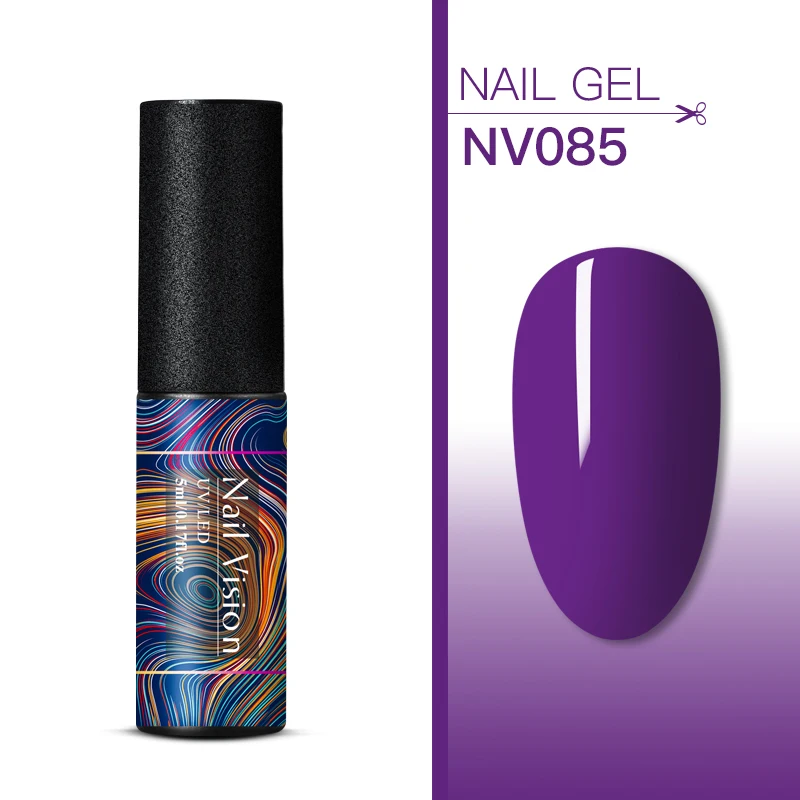Nail Vision 5 мл УФ-гель для ногтей для маникюра 176 цветов Гель-лак Полупостоянный Гель-лак для нейл-арта инструменты для самостоятельного дизайна - Цвет: EES06680
