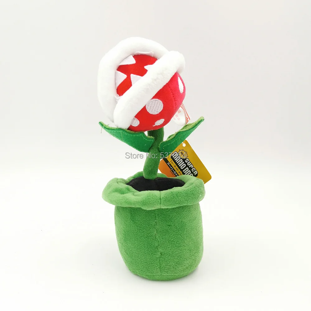 Новая плюшевая кукла Piranha 8 дюймов 20 см|piranha plant|doll plantdoll plush |