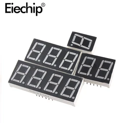 10 peças display de led de 7 segmentos, placa de exibição de led com 7 segmentos, 1bit, 2bit, 3bit, 4 bits, display vermelho