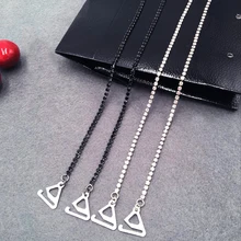 Новые посеребренные металлические сексуальные бретели для бюстгальтера со стразами для женщин Элегантный Хрустальный бюстгальтер на плечо нижнее белье аксессуары