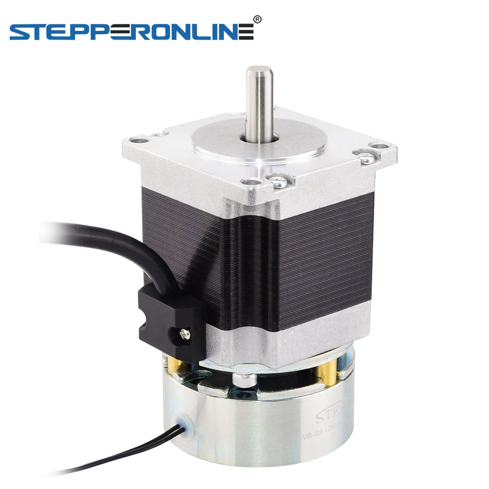 

Nema 23 Stepper Motor 1.26Nm(178oz.in) w/ Brake Friction Torque 2.0Nm(283oz.in) Nema23 Step Motor