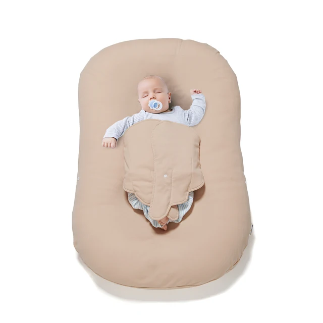 Sunveno Portable Baby Nest Bed Baby Lounger Infant Floor Seat Newborn Essentials Organic Cotton Fiberfill Baby Cribs Aliexpress