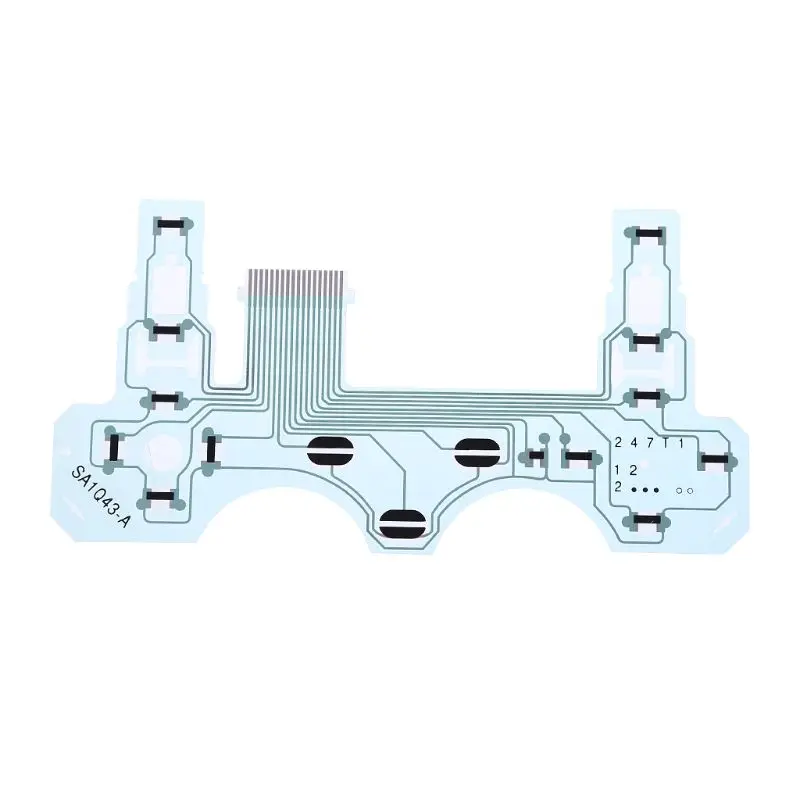 Sa1Q43-A Circuito Stampato Pellicola Conduttiva Tastiera Flex Ribbon Cable Repalcement Per Accessori Controller Ps2 H