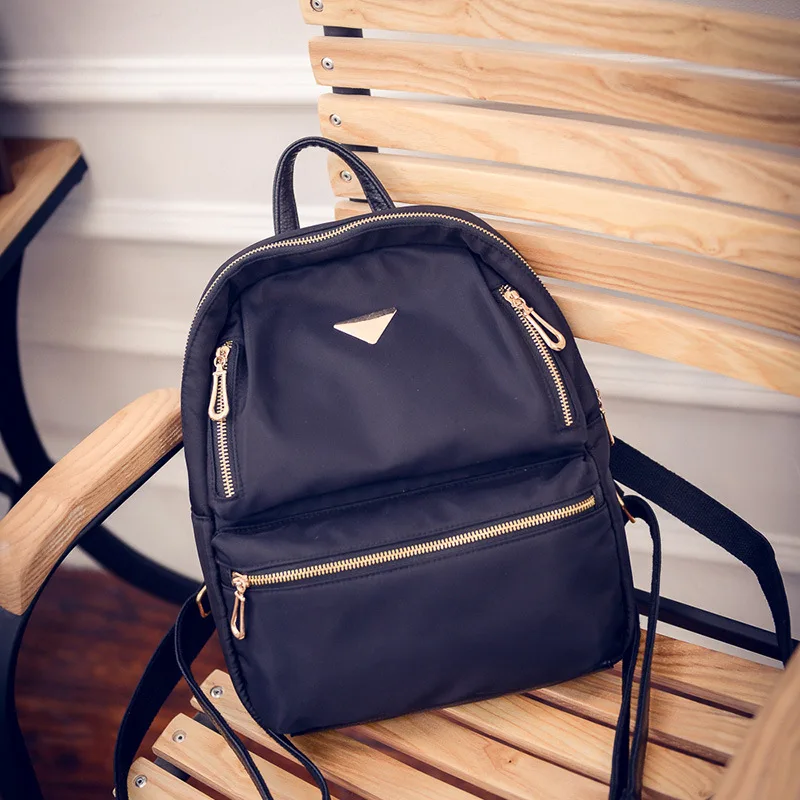 Стиль Оксфорд ткань рюкзак мужской женский универсальный рюкзак спортивный вертикальный молния открытый рюкзак