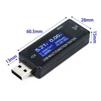 

Detector USB Safety Tester LCD Capacity Battery Meter Multimeter Mini Current Voltage Charger Computer