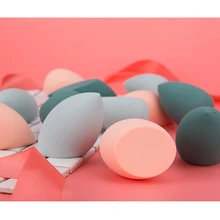 4 шт./компл. косметическая губка для сухой и влажной уборки двойного назначения косметическая губка спонж пуховка для пудры, инструменты для макияжа, капля воды формы пуховка Pro