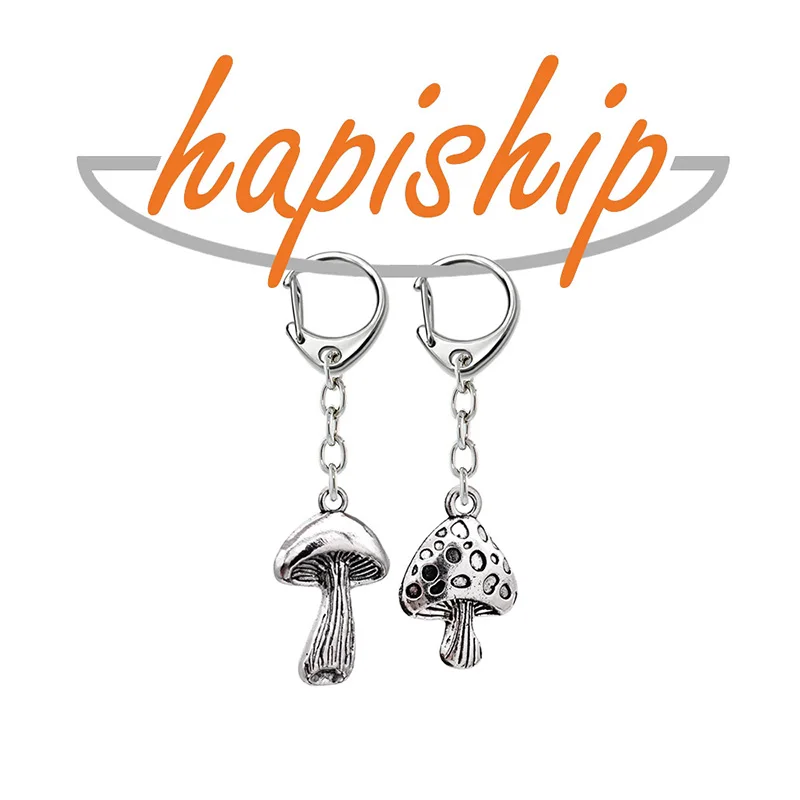 Hapiship 2018 новые женские/мужские Модные Винтажные брелки ручной работы с грибами