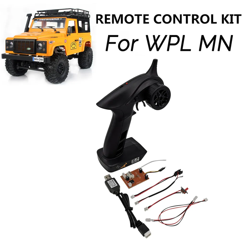 Black WPL MN RC Rock Crawlers модель дистанционного управления, usb-кабель, кабель нижнего тела, кабель переключателя, светодиодный кабель, кабель питания - Цвет: Black