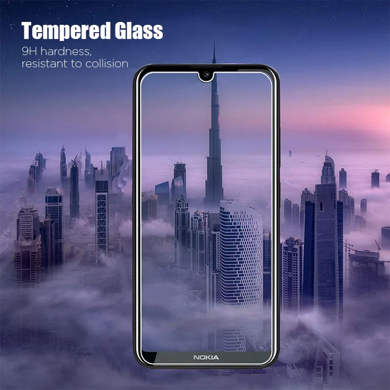 Закаленное стекло для Nokia XL X2 X X71 9 Pureview 8 1 твердость HD защитная пленка Noka 3 5 2 Защита