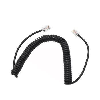 

8pin Microphone Cable Cord for Icom Mobile Radio Speaker Mic HM-98 HM-133 HM-133v HM-133s DTMF for IC-2200H IC-2800H/V8000 XQF