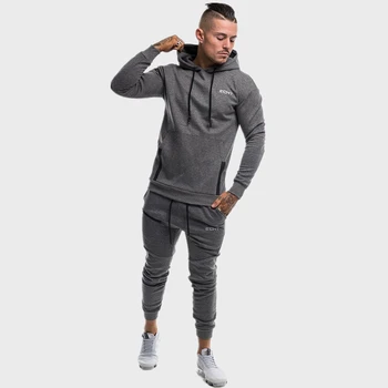 

Men's Sets Fashion Sportswear Tracksuits Men Sportsman Wear Hoodies+Pants Casual Outwear Suits Men's sports Suits tracksuit