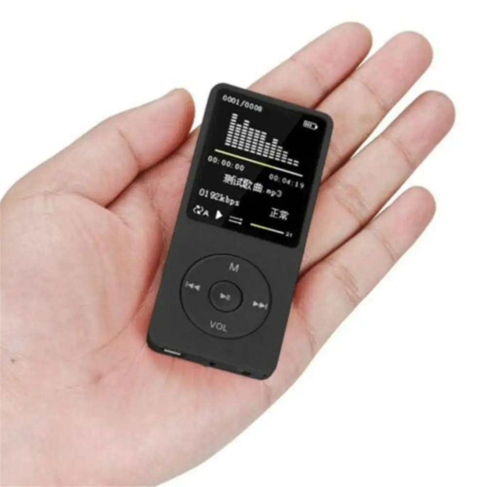 70 часов воспроизведения MP3 MP4 без потерь Звук Музыкальный плеер FM рекордер TF карта HiFi спортивный Supoort 128 Гб SD карты плееры