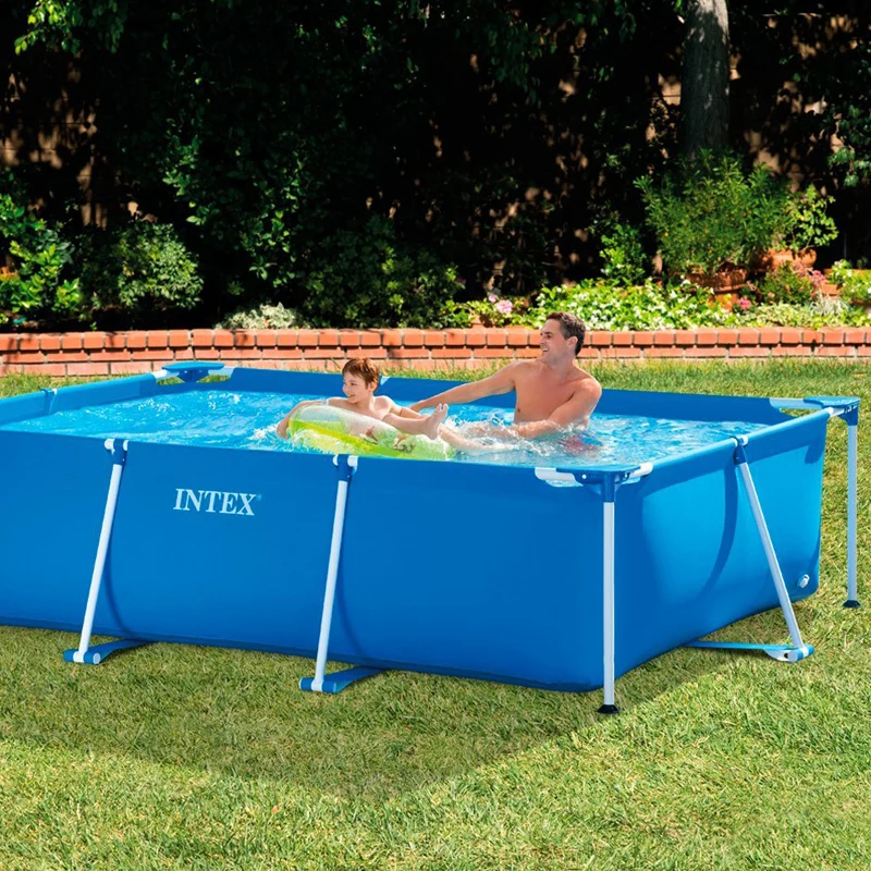 Прямоугольный бассейн над землей Intex рамка 300x200 H 75 см 28272|frame pool|pool poolpool swimming |