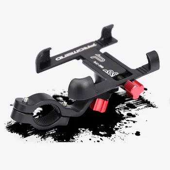 

Bicycle Mobile Phone Holder Bike CNC AL6063 Rod-shaped Stand 360 Degree
