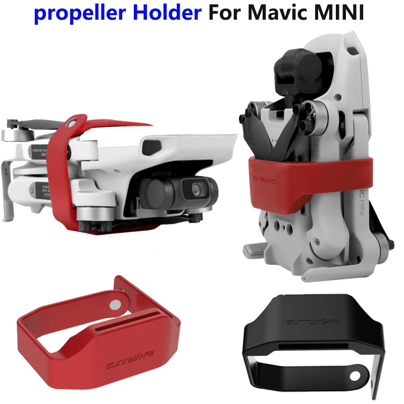 Crazy Sale DQW Mavic Mini Propeller Holder Stabilizers Silicone Protective Prop for DJI Mavic Mini Drone Accessories 
