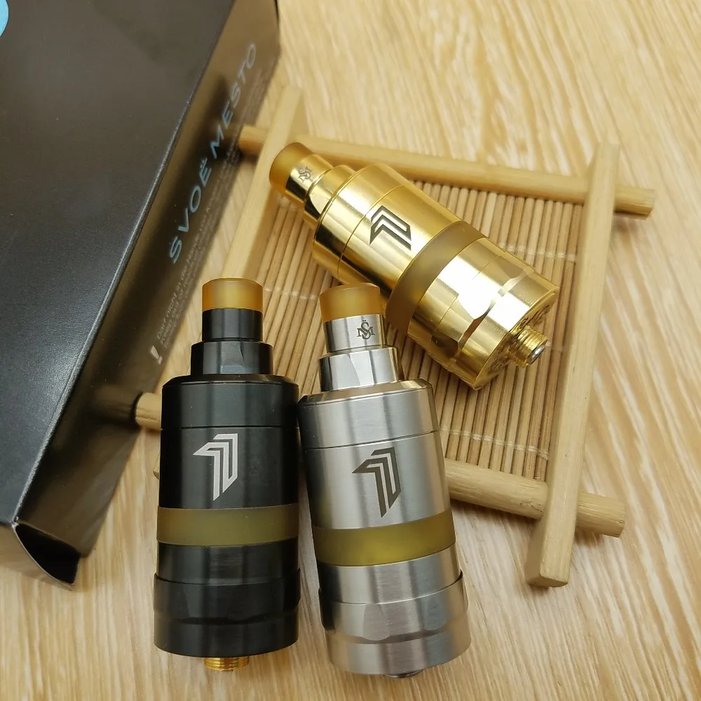 

SXK KayFun Nite RTA DLC Atomizer 316 SS 22mm Diameter Intake Airflow Control Adjustable Bottom Refueling KF Nite Tank