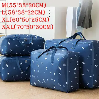 

Portable Oxford Storage Bag Waterproof Folding Clothing Organizer Casual Unisex Travel Large Handbag Duffle Bag Luggage Bag