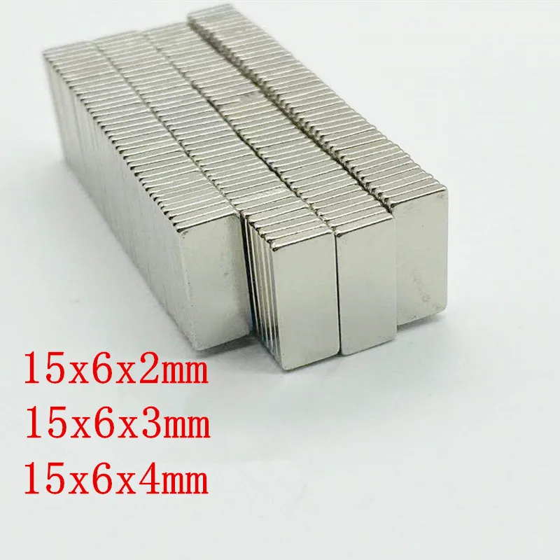 5/10/20pcs/lot magnet 10x3x2 12x8x3 15x8x5 N35 Strong Square NdFeB Rare  Earth Magnet 20*5*3 30*10*2 15*6*4 Neodymium Magnets