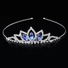 Kid Girls Crystal Tiara and Crown Hairbands Bridal Wedding Prom Crown Headband Princess Hair Ornaments Headpiece ► Photo 2/6