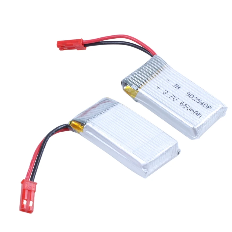 AABB-2pcs 3,7 V 650mAh Lipo батарея для Huajun W609-9 W609-10 RC Hexacopter Дрон
