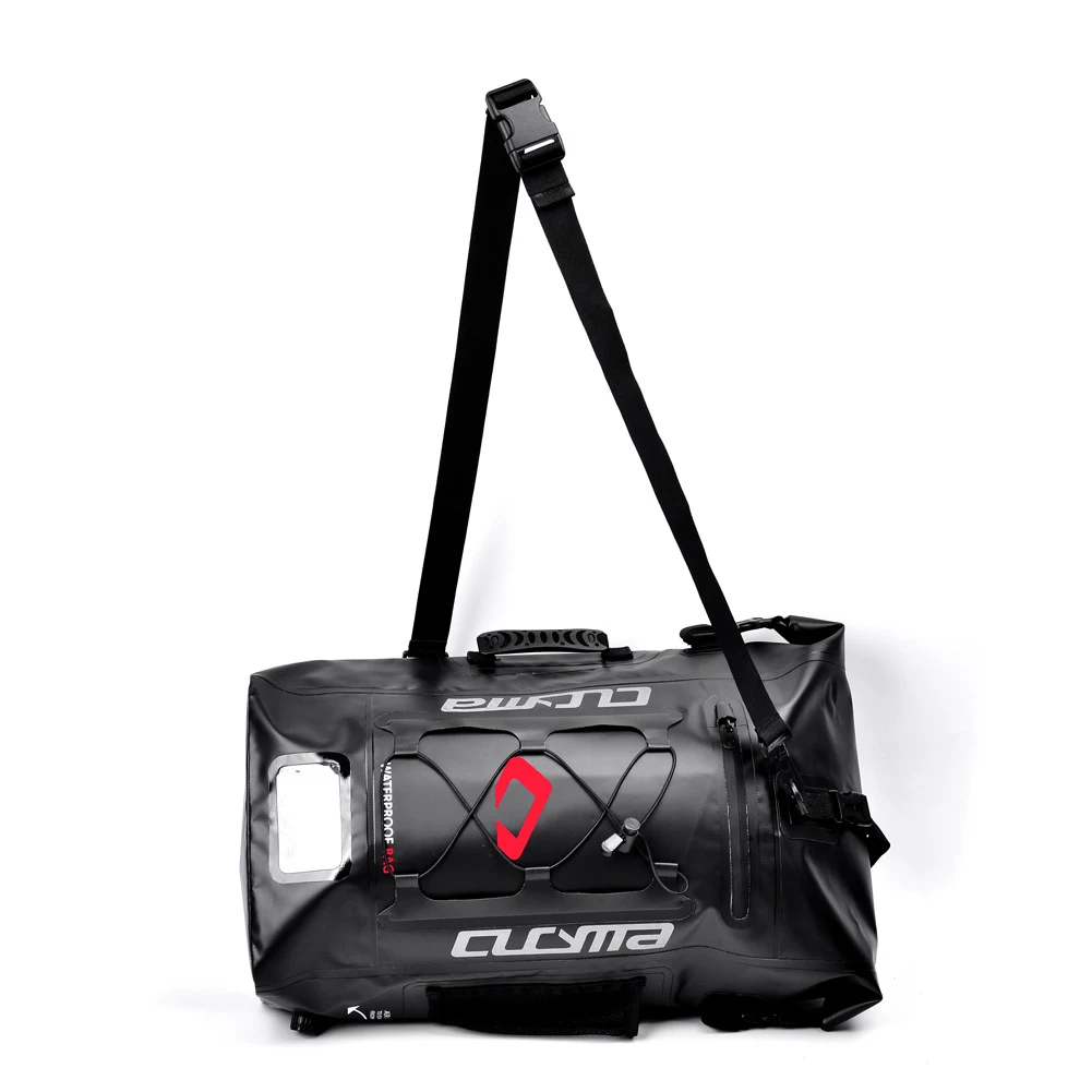 PVC Waterproof Racing Travel Adjustable Backpack Storage With Elastic Rope Wear Resistant Sports Cycling Motorcycle Helmet