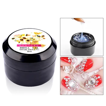 

8ML Nail Foil Adhesive Glue Starry Sky Sticker Transfer Glue Environmental Plant Nail Art Glue UV Gel Polish DIY Manicure Tools