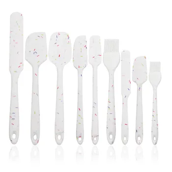 

Cake Tools Silicone Cream Cake Spatula Stir Batter Scraper Butter Mixer Cake Brush Baking Tool Kitchen Utensil #30