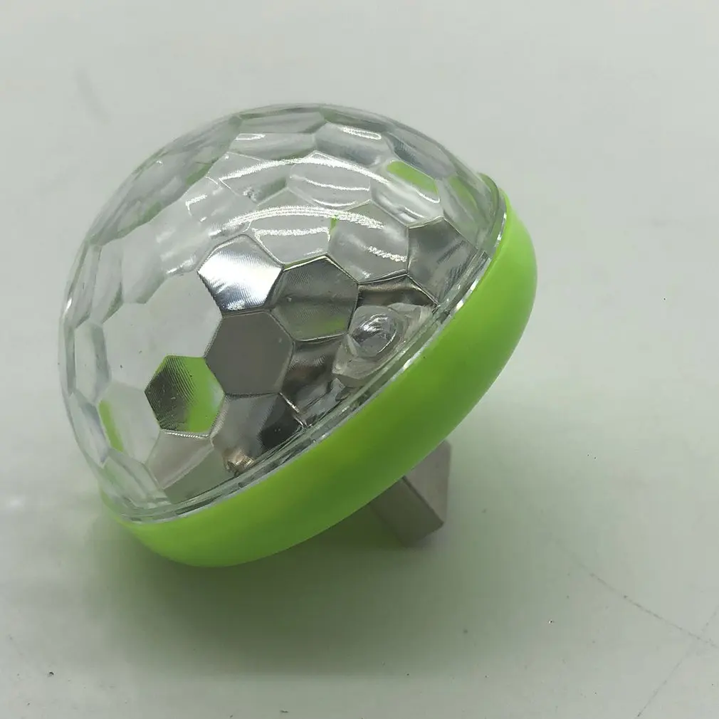 

ICOCO 7 Colors Mini USB Stage Lights DJ Disco Ball Party Lights Projector RGB Stage Lighting effect Lamp Music Christmas KTV Par