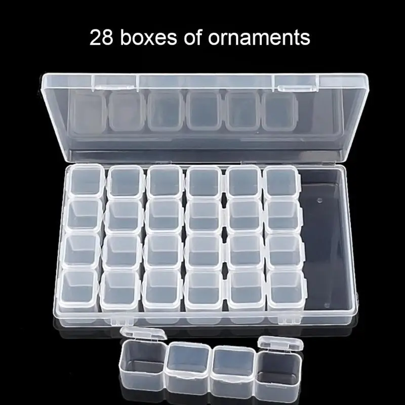 28 Сетки Коробка для таблеток держатель для хранения лекарств контейнер для хранения лекарств коробка для хранения Art Alex прозрачный Органайзер медицинский инструмент