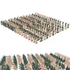 360pcs 1:72 Plastic 2.8cm  Soldiers Figurine Figures Accessories 1