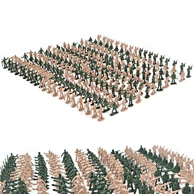 360pcs 1:72 Plastic 2.8cm  Soldiers Figurine Figures Accessories 1