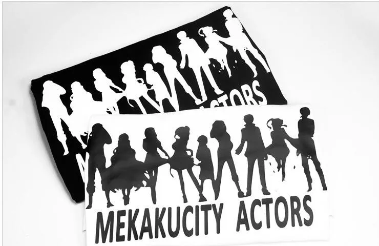 Kagerou Проект Konoha косплей футболки MekakuCity актеры унисекс топы белые черные футболки с длинными рукавами футболки