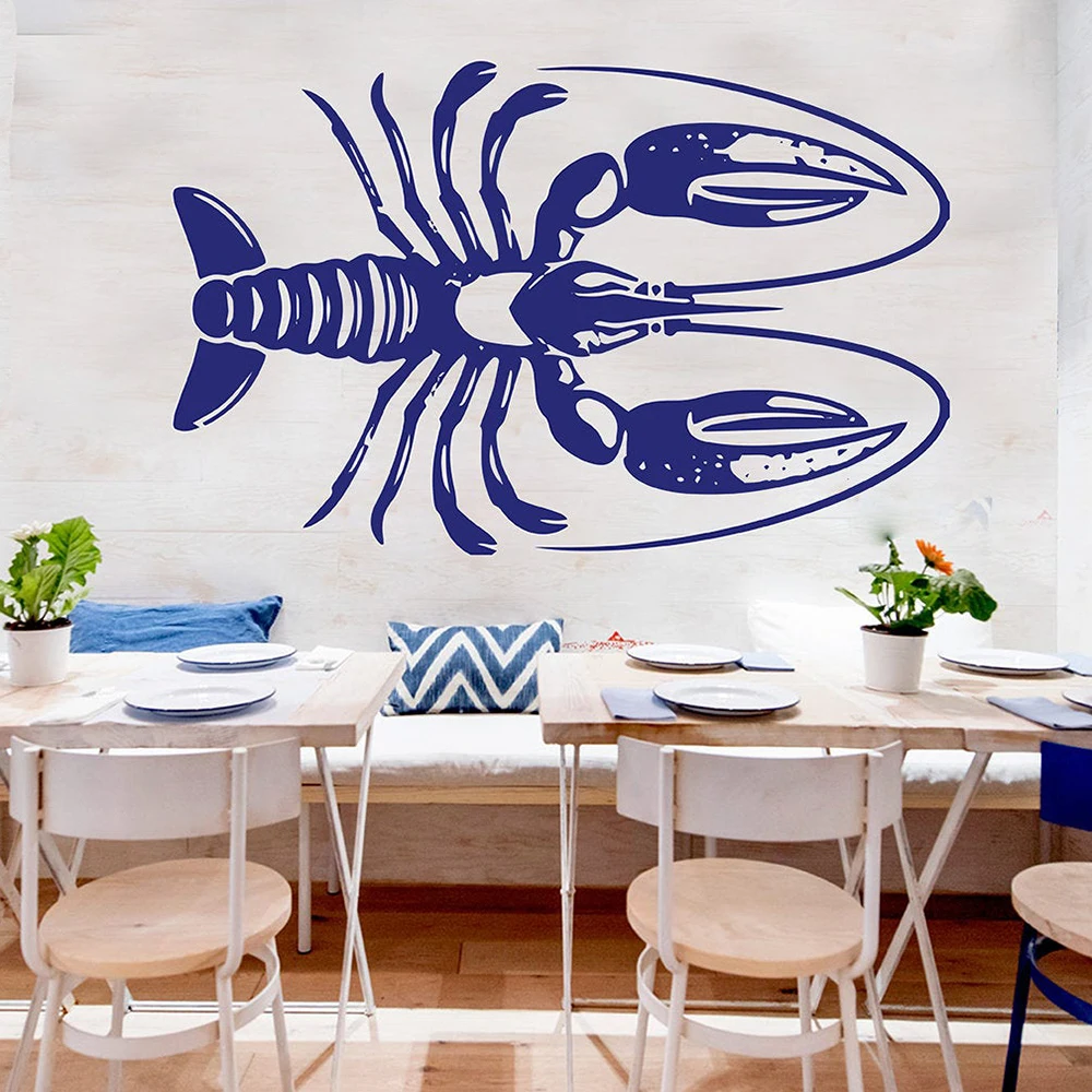 ORDER HERE SEAFOOD CRAB SIGN DECAL 12" X 10"  FULL COLOR GRAPHIC NEW! 