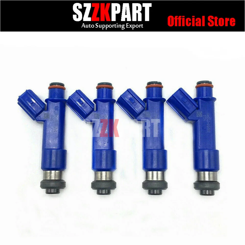 4PCS/LOT fuel injector for Toyota Yaris 2006 2014 1.5L L4 1ZZ Yaris