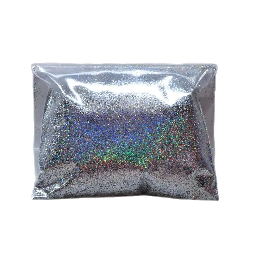 Pet Holographic Shimmer Powder Bulk Craft Nail Resin 1kg Polyester Glitter  - China Ornaments and Decor price