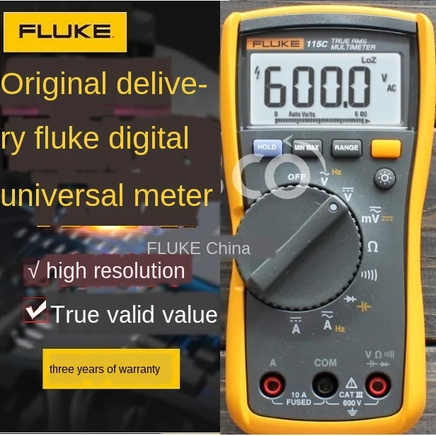 Высокоточный цифровой универсальный 115C/Fluke117c/F115c/F116c/F117c | Инструменты