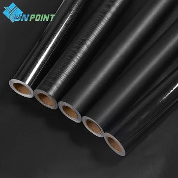 블랙 방수 스티커, 주방 오일 방지 자체 접착 벽 종이 가구, 탁상, 옷장, 찬장, 문 리노베이션 필름