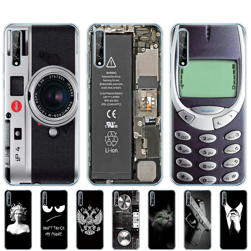 Чехол для Huawei Y8P 6 3 дюйма мягкий силиконовый чехол из ТПУ телефона y8p 2020 Y 8P задний