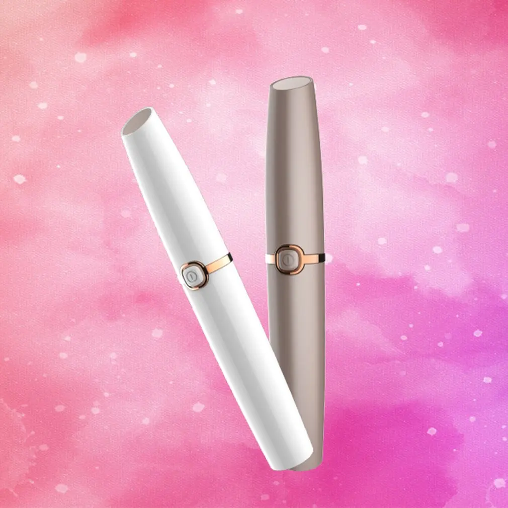 Usb Батарея губная помада брови мисс Бритье электрический с крышкой нож для бритья бровей инструмент для бровей