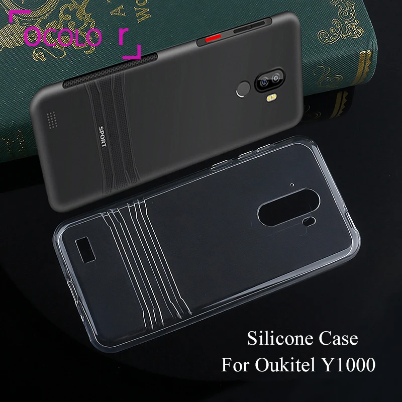 Ocolor для Oukitel Y1000 силиконовый чехол мягкая задняя крышка защитный ТПУ 6 08 ''для
