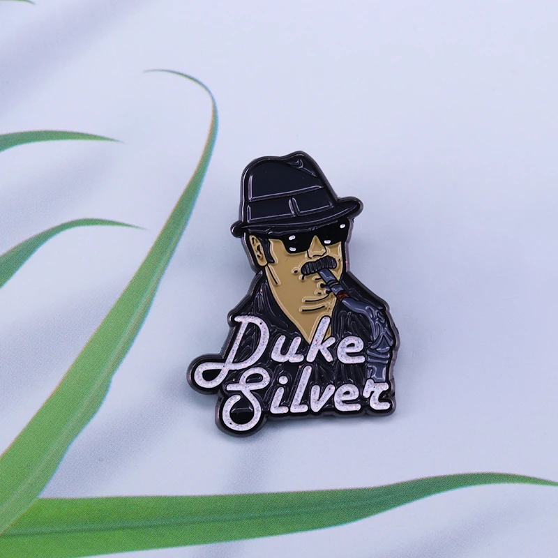 Рон Swanson Duke Silver's jazz лацкан пин-парки и отдых fandom художественное дополнение