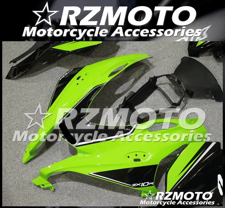 ABS мотоцикл обтекатель комплект для KAWASAKI ZX-10R- год кузов литьевая форма Магазин № 2267