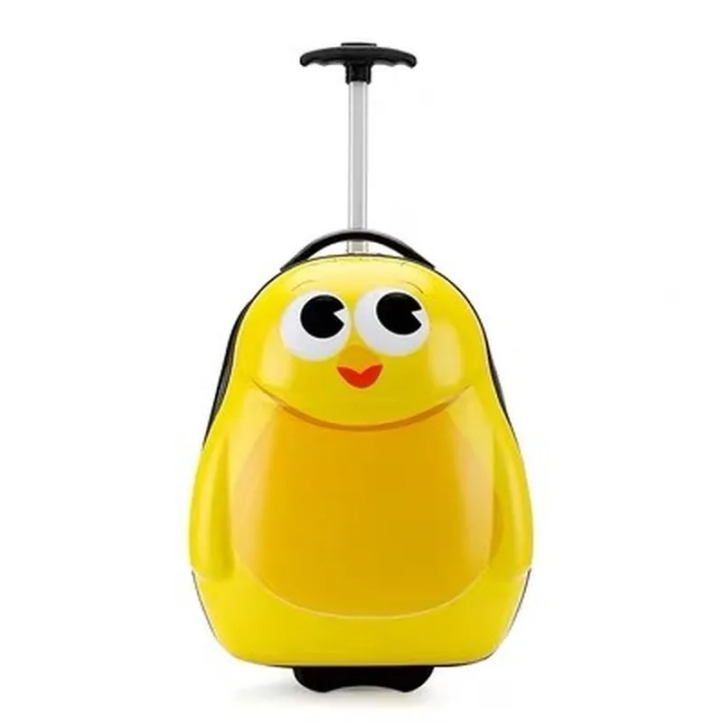 

New Children's Hardside Luggage Cartoon Suitcase Boy Cabin Rolling Luggage Student Travel Trolley Luggage Set Kids Wheeled Bag