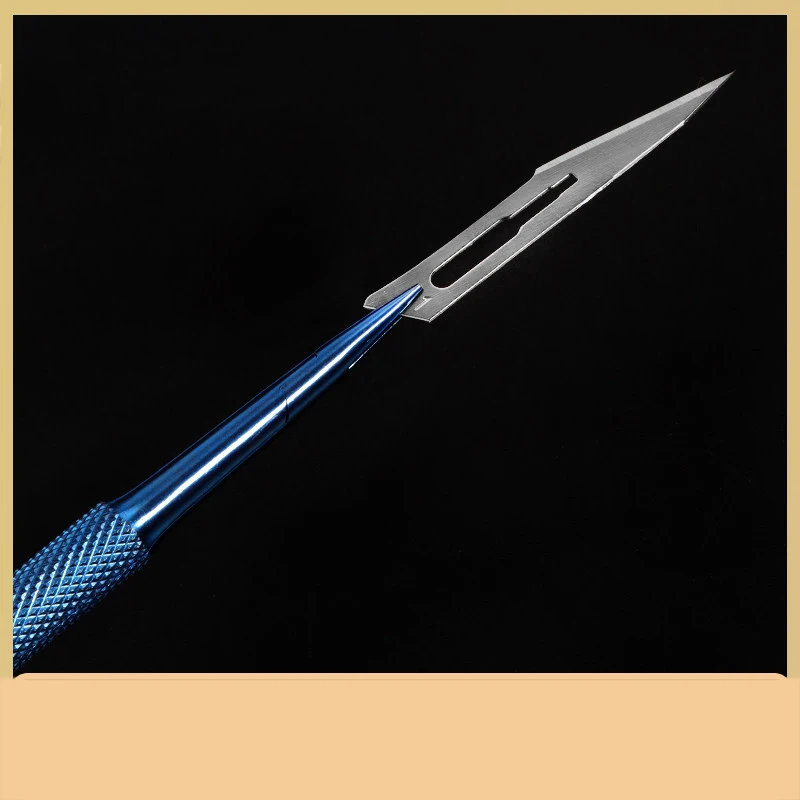 Microscopic Ophthalmology Blade Holder Titanium Stainless Steel 12cm Surgical Forceps Ophthalmic Instrument Precision Sur