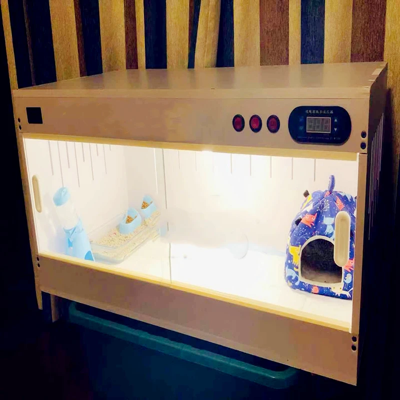 

PVC Hedgehog Reptile Feeding Box Lizard Tortoise Shougong Pet Heated Insulation Box Crawlbox Custom Box Custom Box